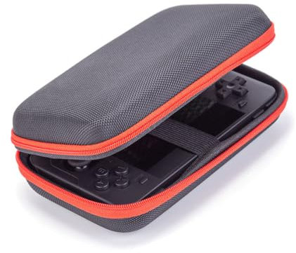 Bolsa de almacenamiento con protector de consola de juegos retro RGB30 + juego de película templada