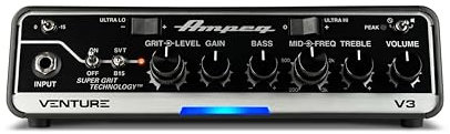 Ampeg Venture V3 Bass Guitar Head, 300 Watts