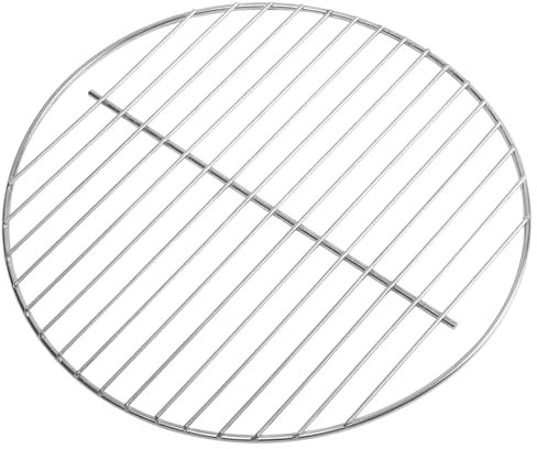 The Fellie Round BBQ Grill Grate, 304 Stainless Steel Replacement Cooking Mesh, 54.5cm Diameter Heavy Duty Cooking Grates, Outdoor Barbecue Grill Net for Works on Smoker, Pellet and Charcoal Grill