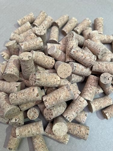 OOPS TOYS Naturkorken für Weinflasche - Wein Korken - Flaschenkorken - Cork für Verschiedene Weinflaschen - Presskorken für Weinbierflasche Glasflaschen - 21mm x 40mm (100 Stk.)