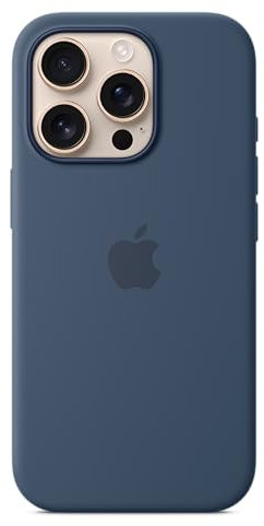 Apple iPhone 16 Pro Silicone Case with MagSafe - Denim 