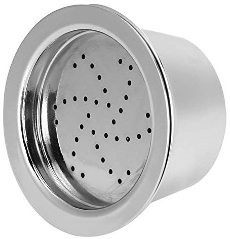 Akozon K-Fee-kompatibler Edelstahl-Kaffeekapselfilter, Wiederverwendbare Kapsel für Umweltfreundliches Brühen