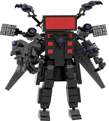 LCTM Building Blocks Figures Toy Toilet Titan Cameraman Clock TV Man Game Upgraded Action Mutant Model Funny Ideas Collectible Birthday Gift B