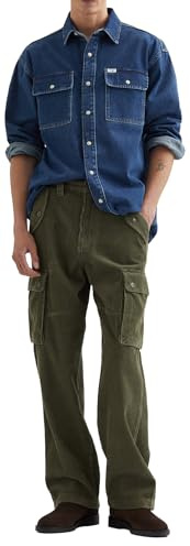 Wrangler - Hemd Herren - Oversized Fit - Overshirt - Retro Blau