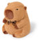shownicer Wärmekissen Stofftier Capybara Wärme-Kuscheltier Erwärmen in der Mikrowelle Wärmendes Plüschkissen Gewichtstiere Plüschtier Geschenk für Erwachsene Kinder 3+ Jahre (23cm 0,9kg)