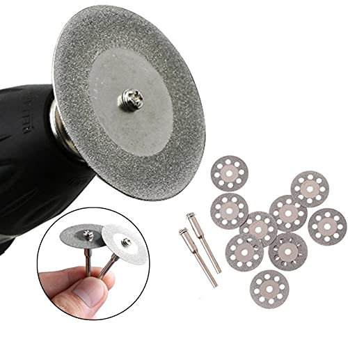 UDJKSHAL Rotationssägeblätter, Trennscheiben, Trennscheibe, Trennscheibe for Rotor-Zubehör, Diamant-Schleifscheibe, Rotations-Kreissägeblatt, Abrasive Diamantscheibe(25mm)
