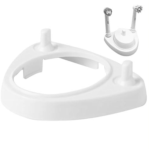 HAMKU Porta Testine Spazzolino Elettrico,Porta Spazzolino Elettrico - Porta Testine Spazzolino Elettrico - Supporto per Spazzolino Compatibile per Oral B Basic