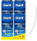Oral B Superfloss Zahnseide, Entfernt Plaque & Zahnstein, Verstärktes Ende oder Flauschige Mitte für enge und weite Räume, Zur Reinigung von Zahnspangen und Apparaturen,4x50 vorgeschnittene Fäden,Blau