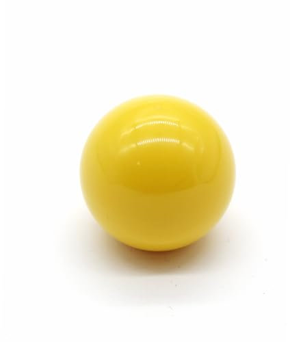 UYXOERA Palanca de mando original SANWA JLF-TP-8YT de 33 mm, bola superior compatible con rosca de tornillo M6 para gabinete de máquinas de juegos de arcade (amarillo)