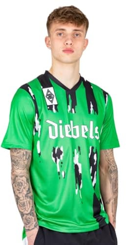 Borussia Mönchengladbach Retro Trikot „1995“ Away | Offizieller Fanartikel Fohlenshop | Fußballtrikot 90er | Retro-Look für Gladbach Fans