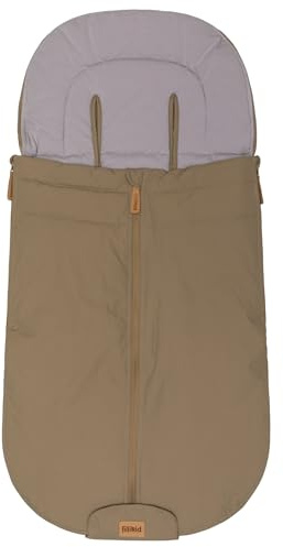 Fillikid Babyfußsack Light Trend Exklusiv, 95x48cm | Leichter Sommer-Fußsack für Kinderwagen, Buggy & Sportwagen, Vorderteil abnehmbar, pflegeleicht