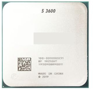 5 3600 R5 3600 Used CPU processor 3.6 GHz GAMING Zen 2 7NM 65W L3=32M 100-000000031 Socket AM4