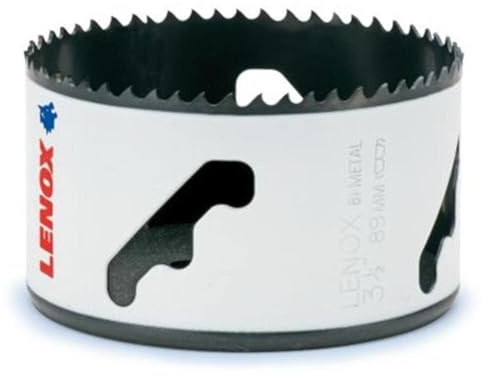 Lenox Lochsäge Holzlochbohrer Bohr ø 89 mm Schnitttiefe max. 38mm HSS-Bi Metall
