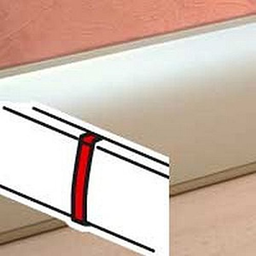 Legrand 019252 – Fugen, Deckel (4) – Für Scheuerleiste, Céliane Finish Titan 112 x 18 mm