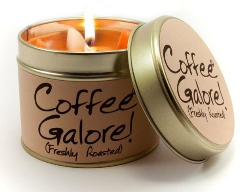 Lily Flame Scented Candle in a Presentation Tin - Coffee Galore