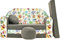 Pro Cosmo umwandelbares Kindersofa – perfekt zum Spielen und Schlafen – mit Abnehmbarer Matratze, Kissen und Pouf – 98x168x59 cm – leicht und einfach zusammenklappbar - A5 Grau - Dschungeltiere