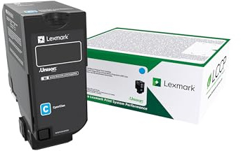 Lexmark Patrone 12000Seiten Cyan Lasertoner & 12 K