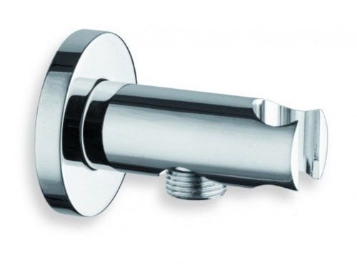 Fromac Wandanschlussbogen - Brausehalter Rund massiv