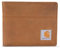 Carhartt Herren Casual Saddle Leather Wallets, erhältlich in Mehreren Stilen und Farben, Braun (zweifach), Einheitsgröße