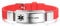 MOWOM Medical SOS Notfall Armband Personalisiertes Gravur Silikon Edelstahl Namensarmband Männer Damen Jungen Mädchen - Bündel mit Notfallkarte, Kartenhülle (Rot DNR(Do Not Resuscitate))