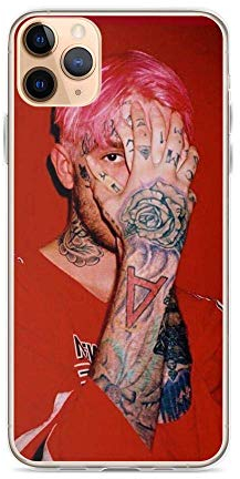 Ddftet Kompatibel mit iPhone 13 Pro Hülle Lil Peep Pinky Boy Gothic Pure Clear Phone Cases Cover