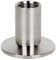 OTANA SS304 Stainless Steel BSP Internal Thread Ferrule Pipe Fittings Three Clips Homemade Beer Distillation,50.5mm Tri Clamp,3/8