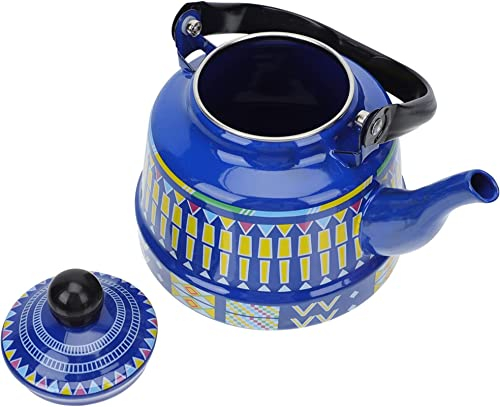 Hervidor de té de esmalte Estufa de agua superior Hervidor de agua 1. 7L Hervidor de café Estufa de té Hervidor de agua antiguo Calentador de leche Calentador de leche for el hogar Restaurante Cocina