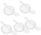 Mikinona Cosmetics Mixing Bowl 5pcs Set Beauty Mask Bowl Glass Mixing for Spa Random Style
