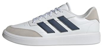 adidas Hombre Courtblock Shoes, Cloud White/Preloved Ink/Legend Ink, 44 2/3 EU
