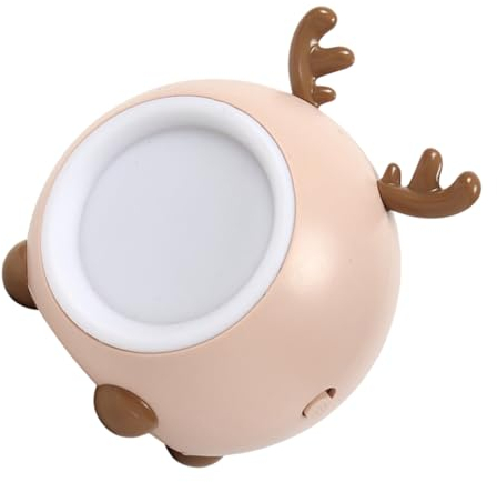 Veemoon Hirsch Tischlampe 3D Nachtlampe 3D Rehkitz Nachtlampe 3 Farbwechsellicht 3D Nachttischlampe 3D Schreibtischlampe 3D Rehkitzlampe Rehkitzförmiges Nachtlicht 3 Farbige LED Lampe LED