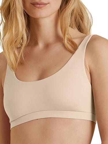CALIDA Natural Skin Bustier Damen, temperaturausgleichend, schnelltrocknend