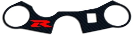 Motorrad Kraftstofftank Aufkleber Carbon Tankdeckel Aufkleber Tank Pad Gabel Gabelbrücke Obere Klemme Aufkleber Für SU&ZUKI GSXR GSX-R 600 750 1000 K3 K4 K5 K6 K7 K8 K9 L17