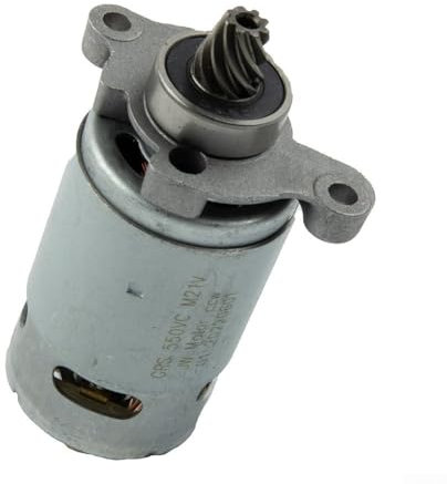 Oniissy Motor de sierra alternante de 21 V de 8 dientes, sierra de sable eléctrica, tipo 550, totalmente de cobre, grado industrial, alta concentricidad, resistente al desgaste para dientes