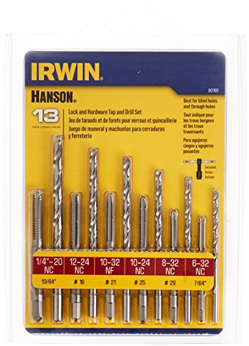 IRWIN Drill And Tap Set, 13-Piece (80185)