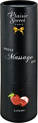 Plaisirs Secrets Huile de Massage Comestible Litchi 59 ml