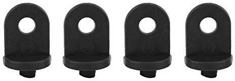 50 PCS Greenhouse Hook Fixing Clips Plastic Plant Flower Hanger Hanging Clip Set Greenhouse Gadgets Hanging Tool Greenhouse Twist Clips (Black)