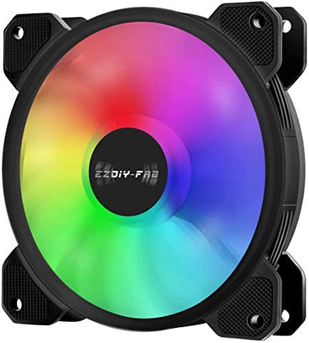 EZDIY-FAB 120mm Computer Case Fan-1 Pack