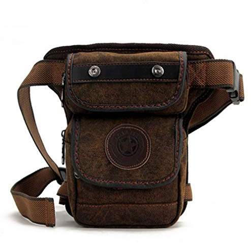 Beintasche aus Segeltuch, Outdoor-Hüfttasche für Herren und Damen, taktisch, Militär, Motorrad, Fahrrad, Radfahren, mehrere Taschen, Hüfttasche, Reisen, Wandern, Klettern, Oberschenkeltasche,