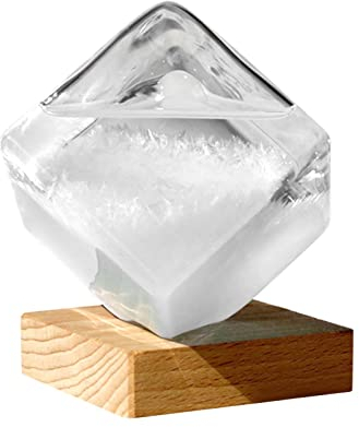 Storm Glass Wetterstation Sturm Glas Wettervorhersage Dekoratives Indoor Barometer Glas Wettervorhersage Globe Kreativ Barometer Glas Wettervorhersage Sturmglas, Wetterstation Für Home Und Room