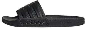 adidas Unisex Adilette Shower Slides, Core Black/Core Black/Core Black, 14 UK