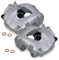 BESTPRICE 2x Bremssattel vorne links und rechts Bremszange mit 1 Kolben, Kompatibel mit VW TRANSPORTER T4