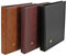 SAFE 525 Ersttagsbriefe ETB Album | 5 glasklare Blätter für A5-Formate | 4-Ring Mechanik | 240 x 275 x 45 mm (Braun)