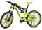 Jiahuade Fahrrad Modell Deko Fahrrad Miniatur 1:10 (6.89 * 3.94 Zoll) Collection Deko Druckguss Spielzeug Mini Bend Fahrrad Modell Rennrad Mountainbike (F)