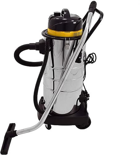 Syntrox Industriesauger Izartos, 70 Liter, Nass- und Trockensaugen, Staubsauger Zubehör, Fußbodenreinigung, Rostfreier Edelstahl, Professionelle Reinigung, Entleerungsschlauch, Werkstattsauger