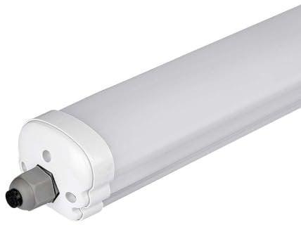 V-TAC SKU 216283 VT-6076 LED-Deckenleuchte, 18 W, 120 lm/W, IP65, 60 cm, naturweiß, 4000 K, G-SERIES