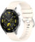 Yikamosi Compatible con Huawei Watch GT4 Correa para Mujer y Hombre,22MM liberación rápida Silicona Suave Cierre de acero inoxidable Correas de Repuesto para Huawei Watch GT4 46MM,Caqui