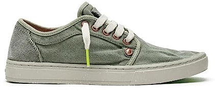Satorisan - Heisei Gaia Terra.2 - Casual Sneaker Herren und Damen - Vintage Textil Sportschuhe Bequem, Nachhaltig und Dauerhaft - Wild Grass - 36
