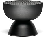 Lexon Mini-Lautsprecher, Bluetooth, tragbar, TAMO, Pairing, mit Touchscreen, integriertes Mikrofon und Lautsprecher, kabellos, für PC und Smartphone – Schwarz