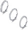 FANCH Silber Ringe für Damen Mädchen Verstellbarer Ringe mit Cubic Zirkonia Eternity Keltischer Knoten Vintage Daumen Ring Hochzeit Versprechen Ring Verlobungsring Fingerring Ringe Silber Set
