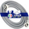 Tubo Carico Lavatrice e Lavastoviglie 1,5 m per Temperature fino a 25°C Pressione da 20 a 60 Bar Connessione è Diritta e Angolata Ø 3/4 - MADE IN ITALY - MONTERAL